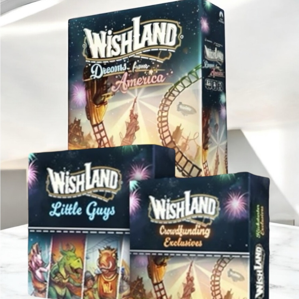 WishLand 3pc Expansion Set for Base Board Game FACTORY SEALED